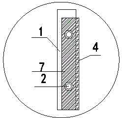 Construction method for pouring water-stopping upstanding beams in kitchens and toilets