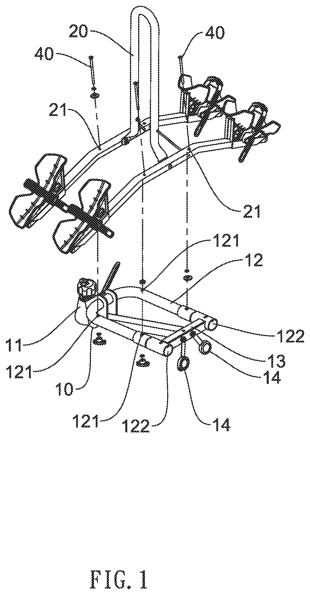 Bike carrier assembly