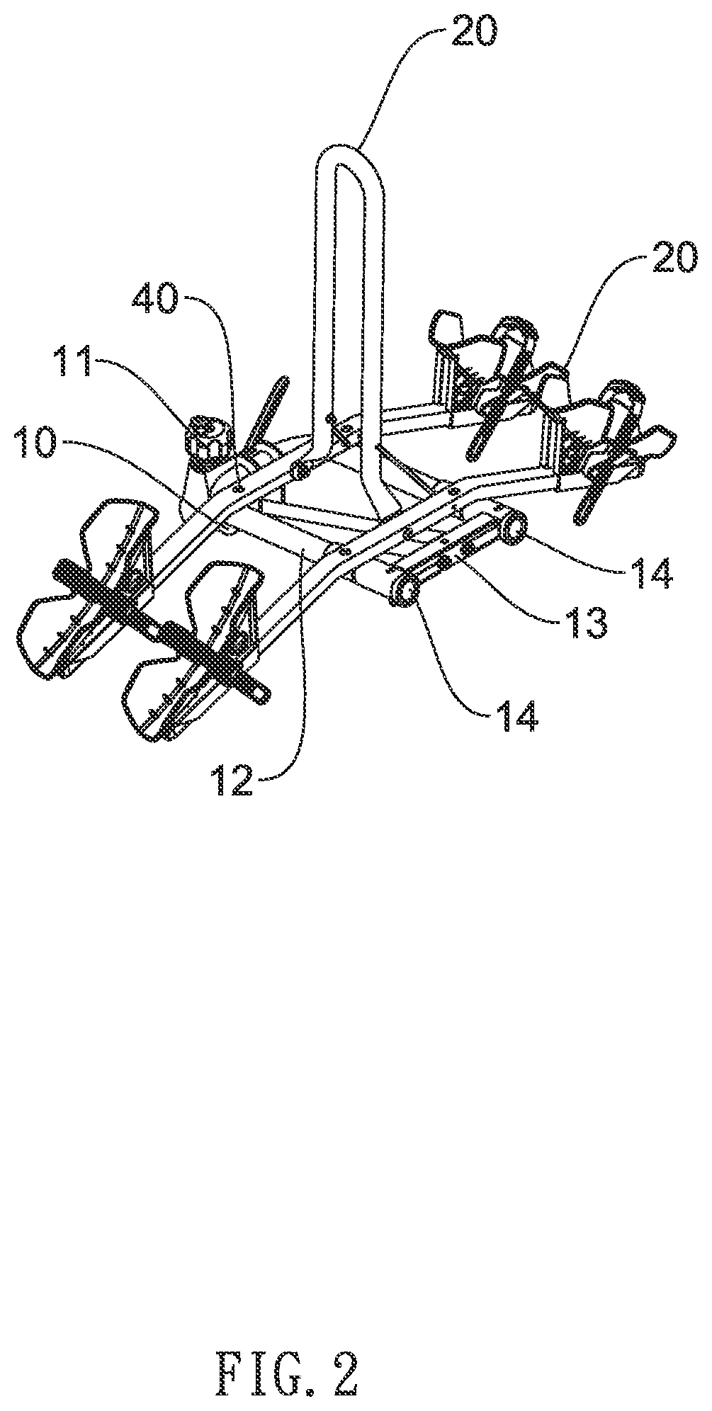 Bike carrier assembly