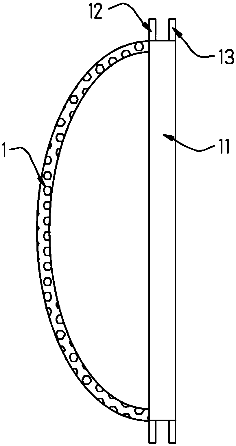 Ear postoperative protective device