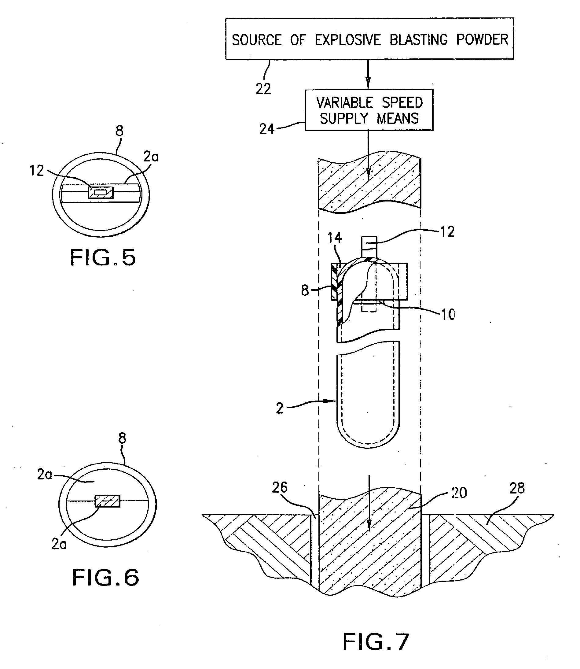 Blasting air tube with sleeve, and method