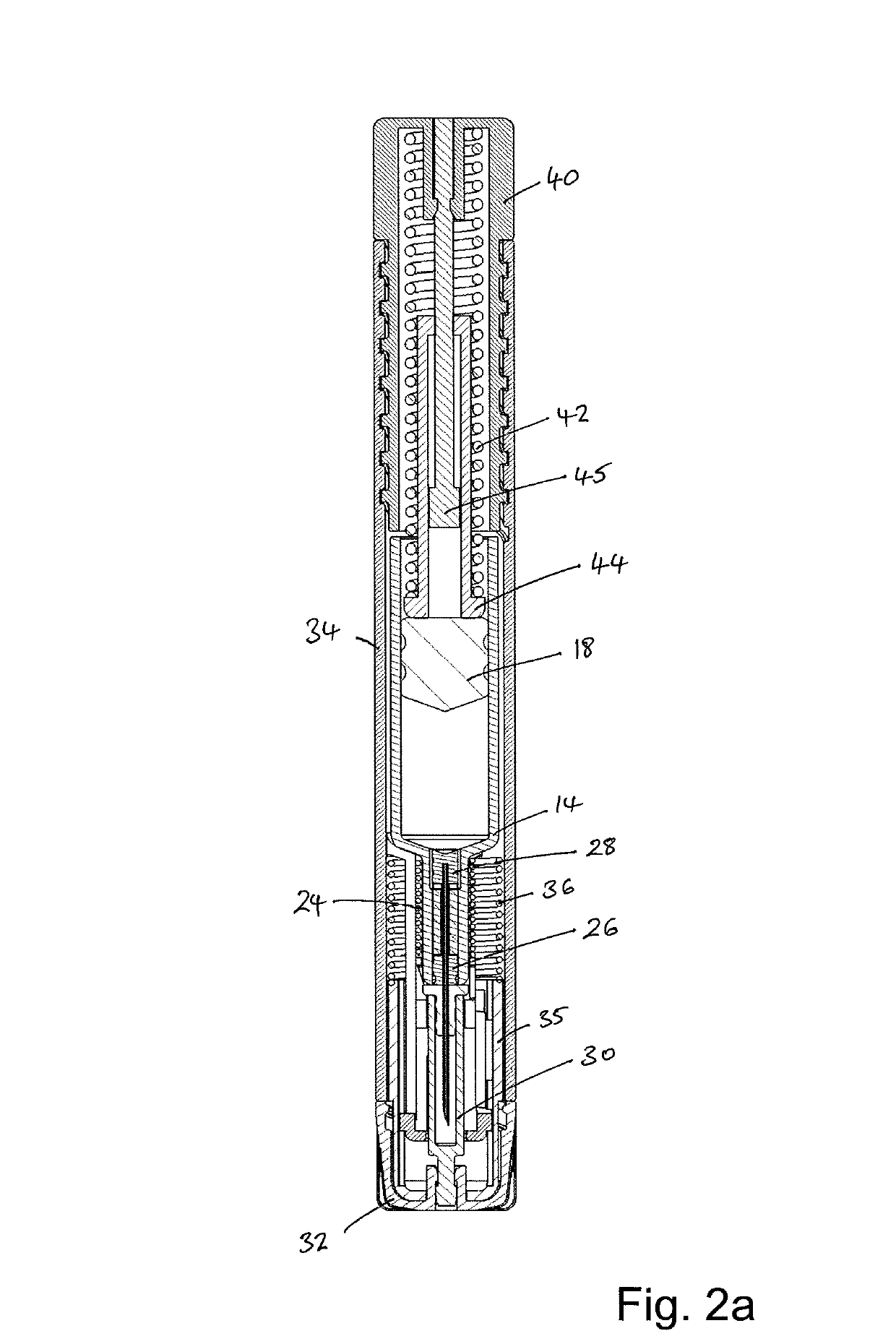 Automatic drug delivery devices