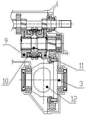 Double-motor driven electric automobile transmission