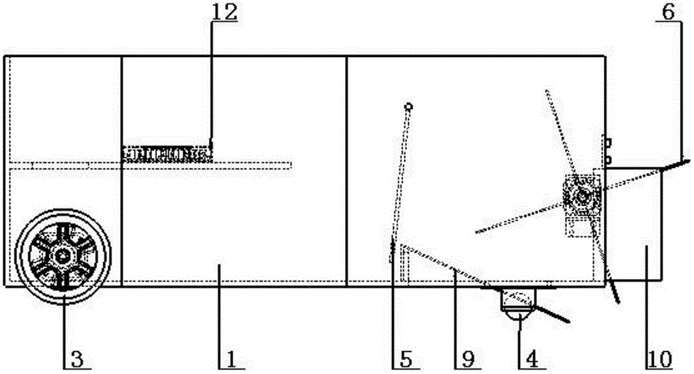 Semi-automatic intelligent tennis pick-up robot and control method thereof