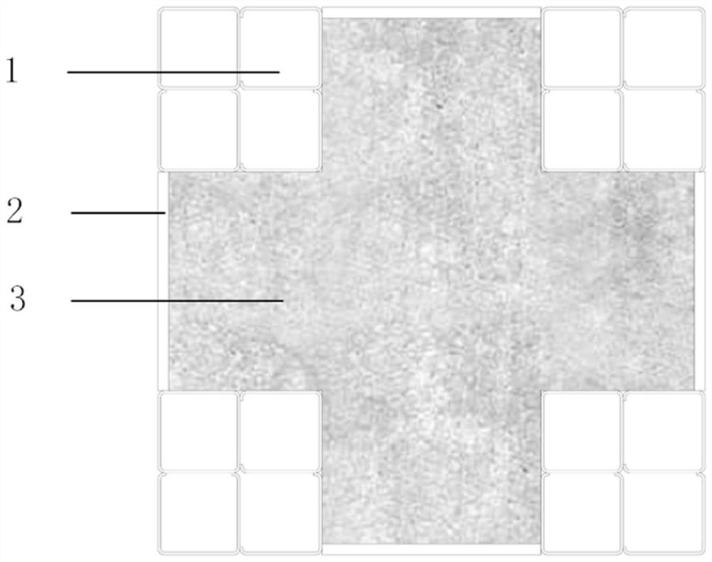 Steel tube bundle-corrugated steel plate concrete combined column