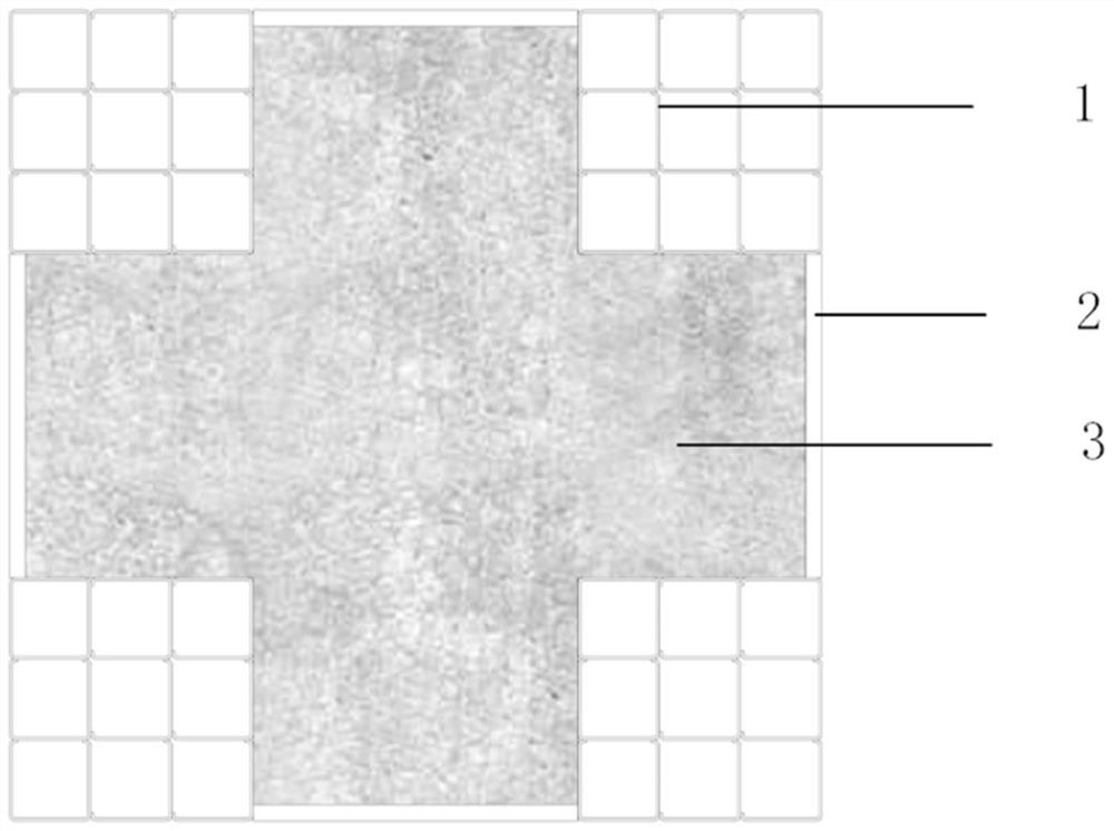 Steel tube bundle-corrugated steel plate concrete combined column