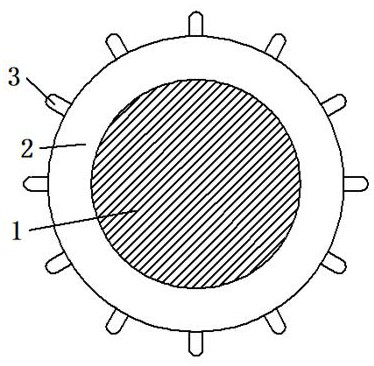 A battery protection structure for electric vehicles