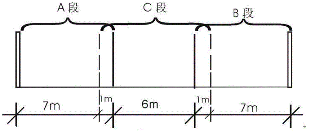 Underground engineering mixed construction method