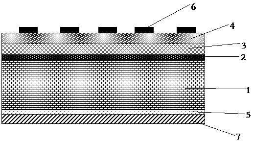 A kind of silicon-pedot: pss hybrid solar cell and preparation method thereof