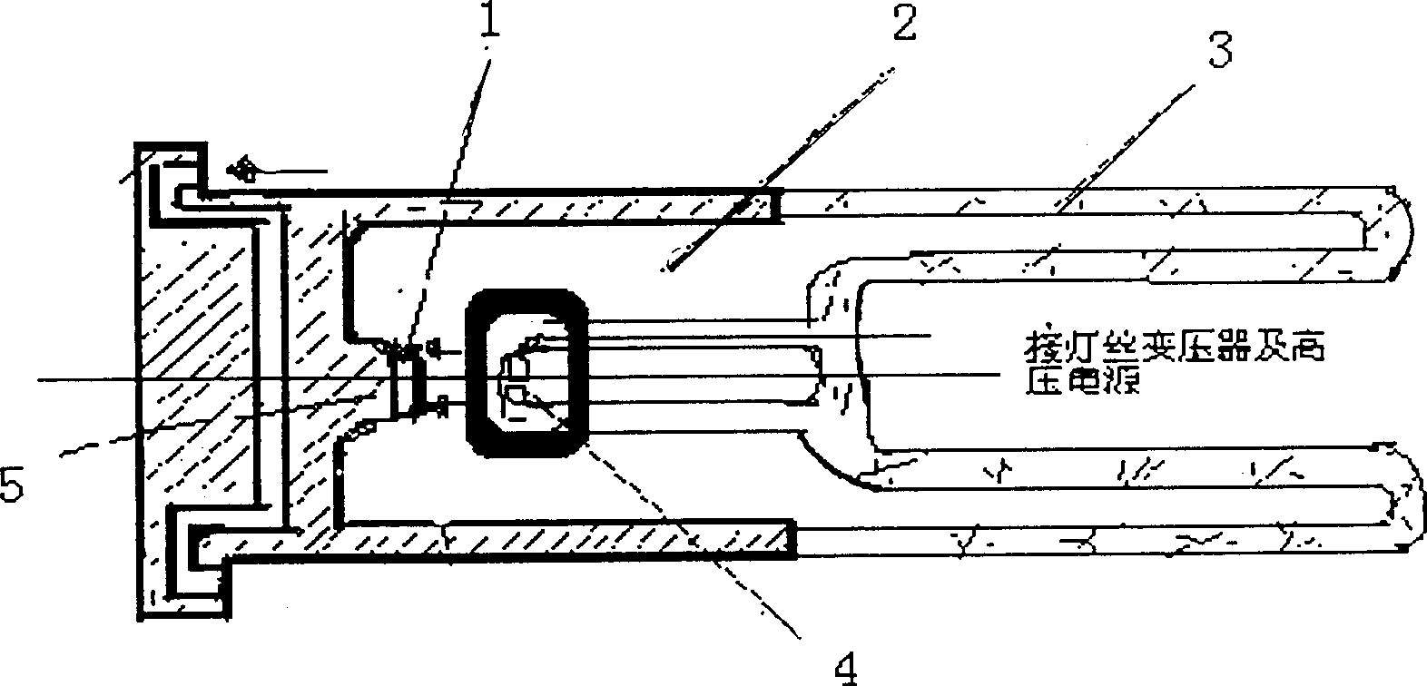 X-ray source of pyroelectric crystal