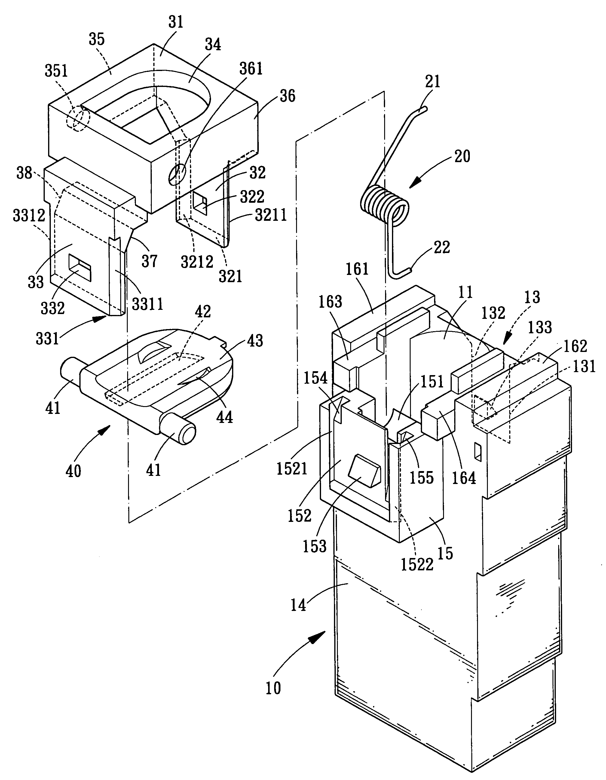 Dual-use coaxial optical fiber connector