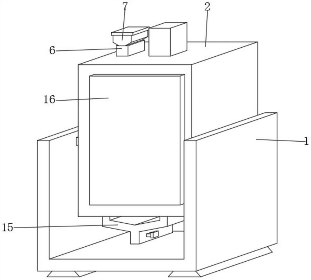 Lubricating oil stirring device facilitating feeding