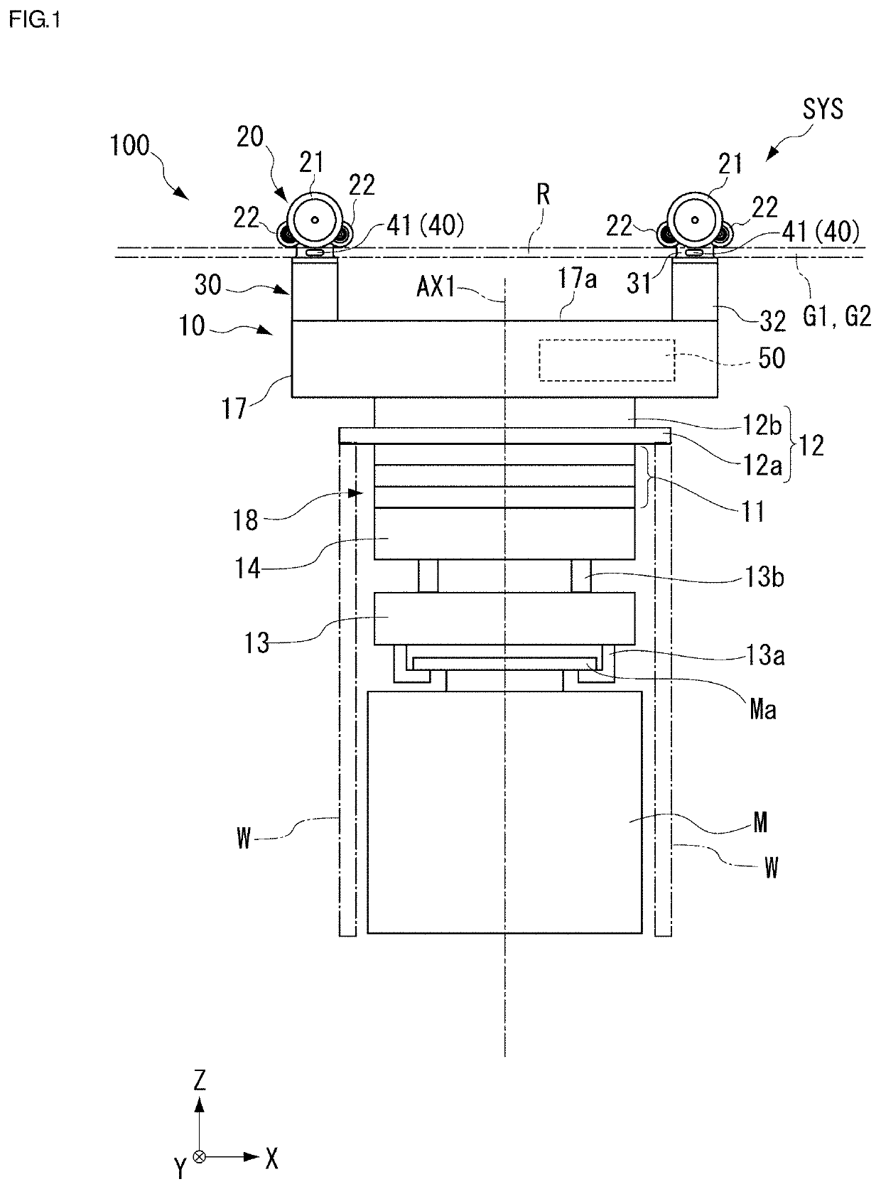 Traveling vehicle system