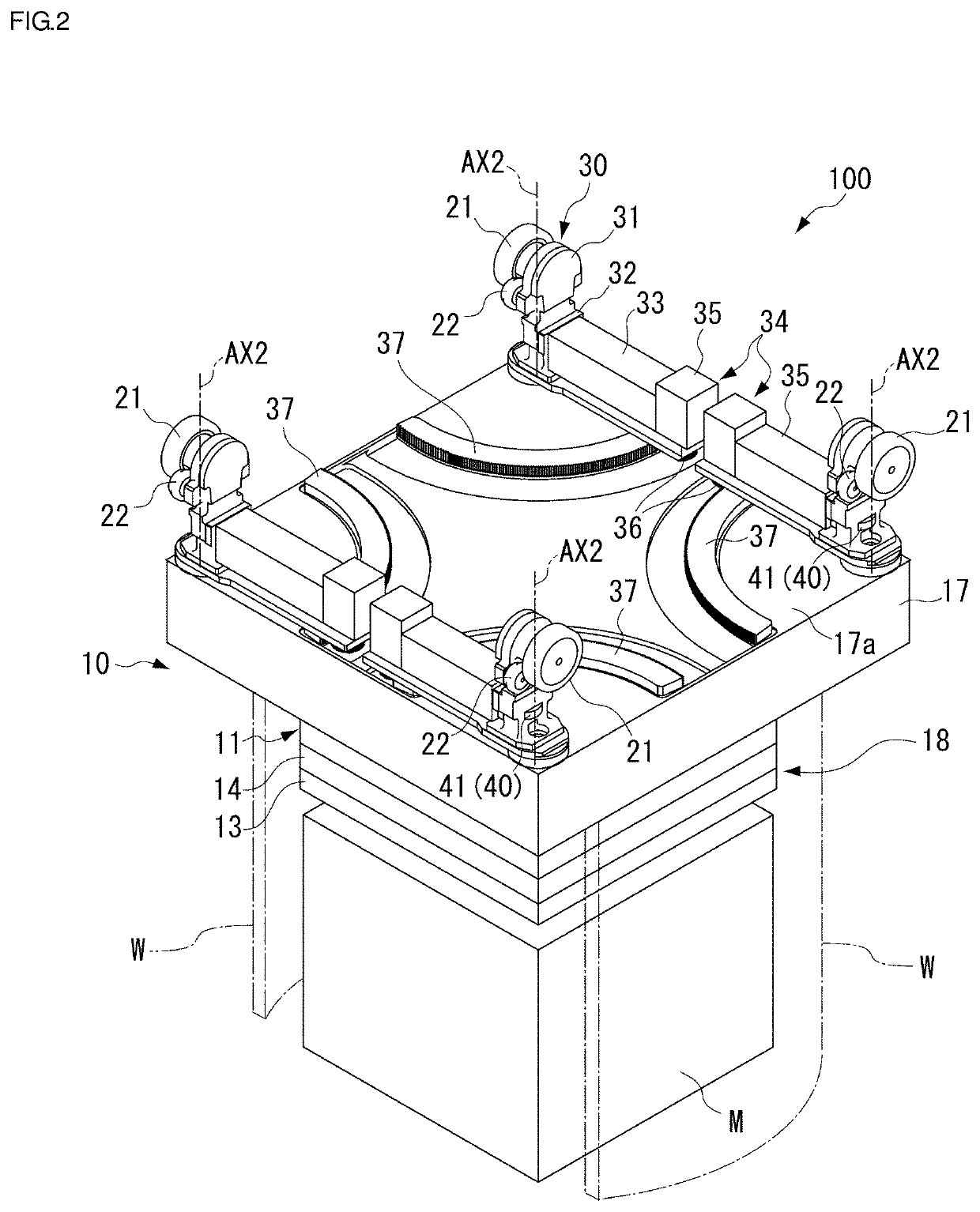 Traveling vehicle system