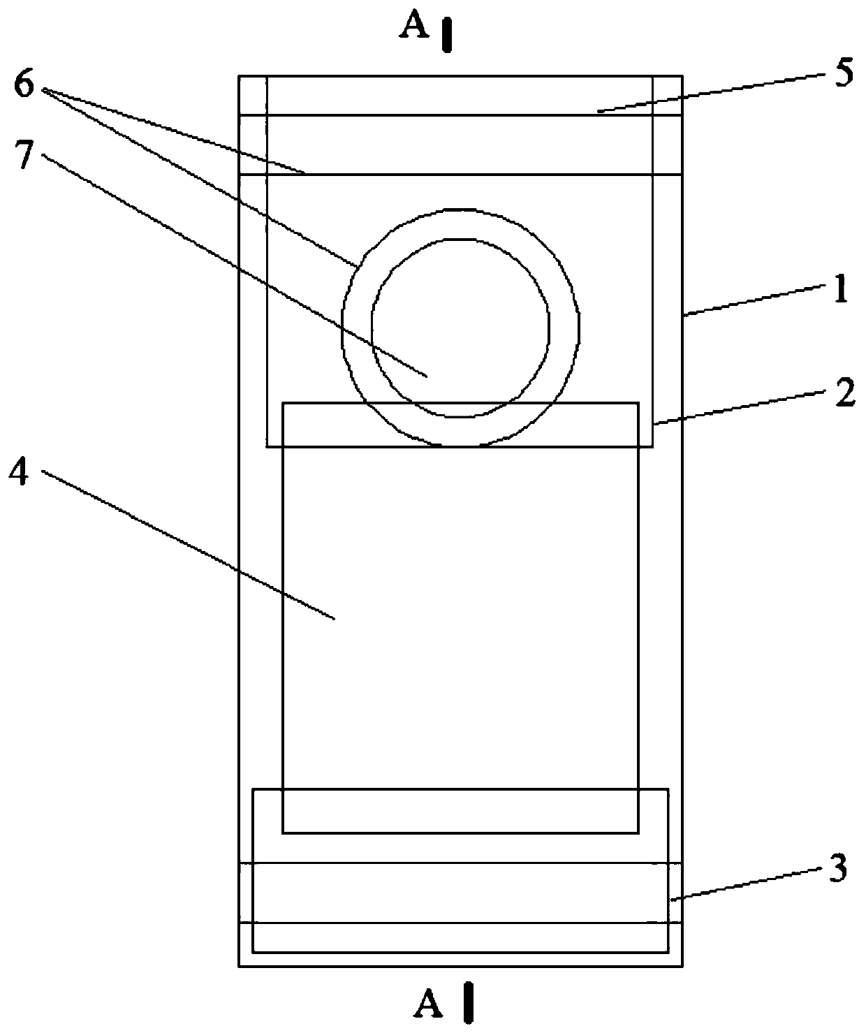 Surface-mounted 5G communication loading sheet and preparation method thereof