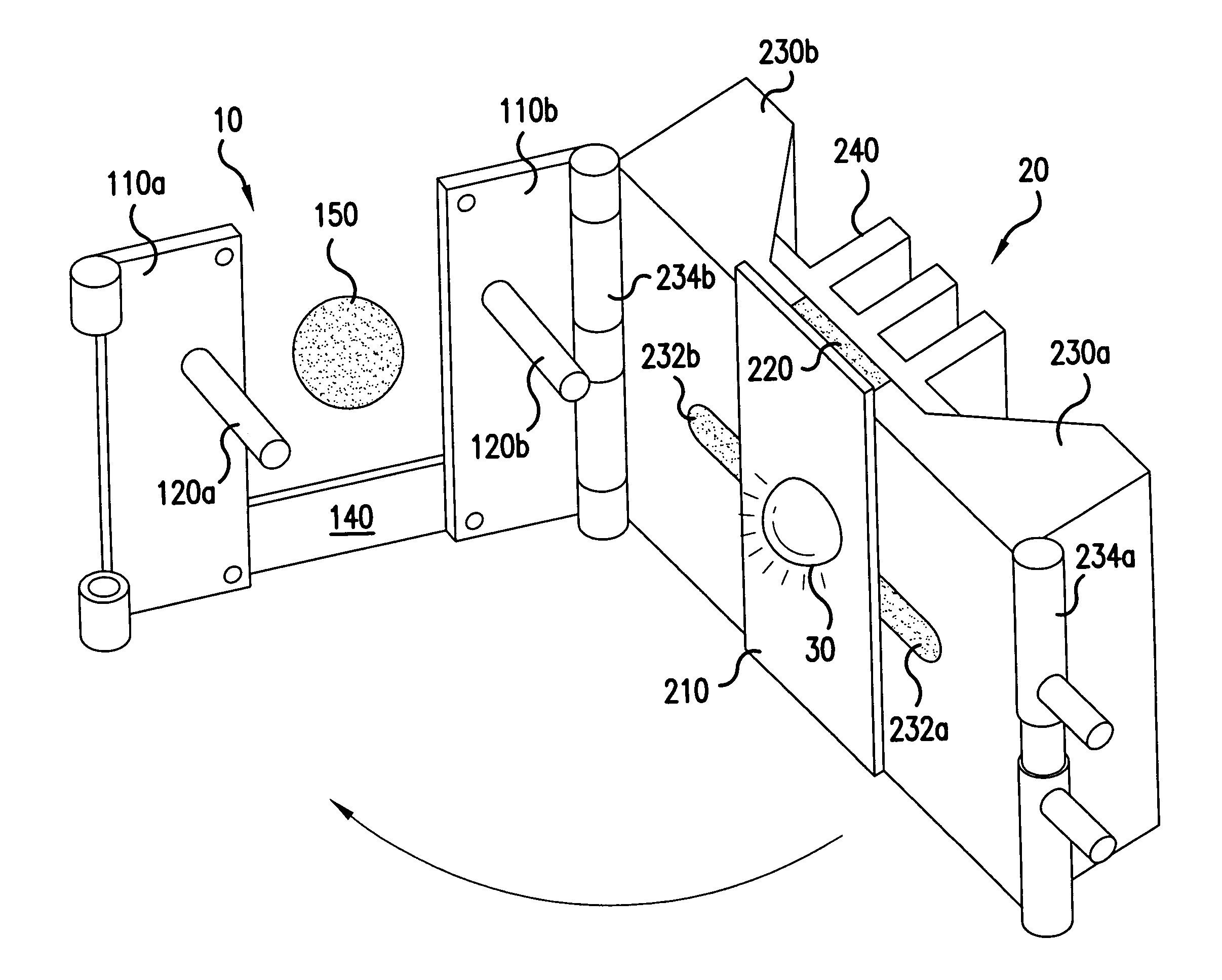 Quick attachment fixture and power card for diode-based light devices