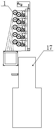 Method and device for manufacturing color tufting product