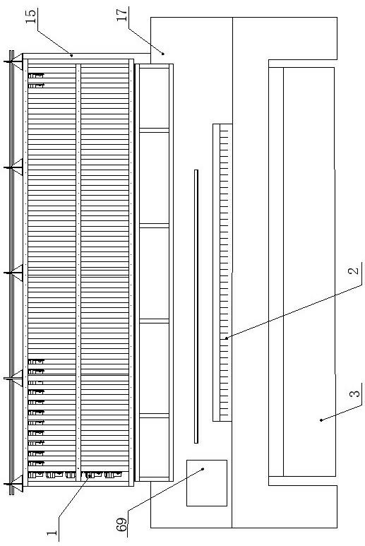 Method and device for manufacturing color tufting product