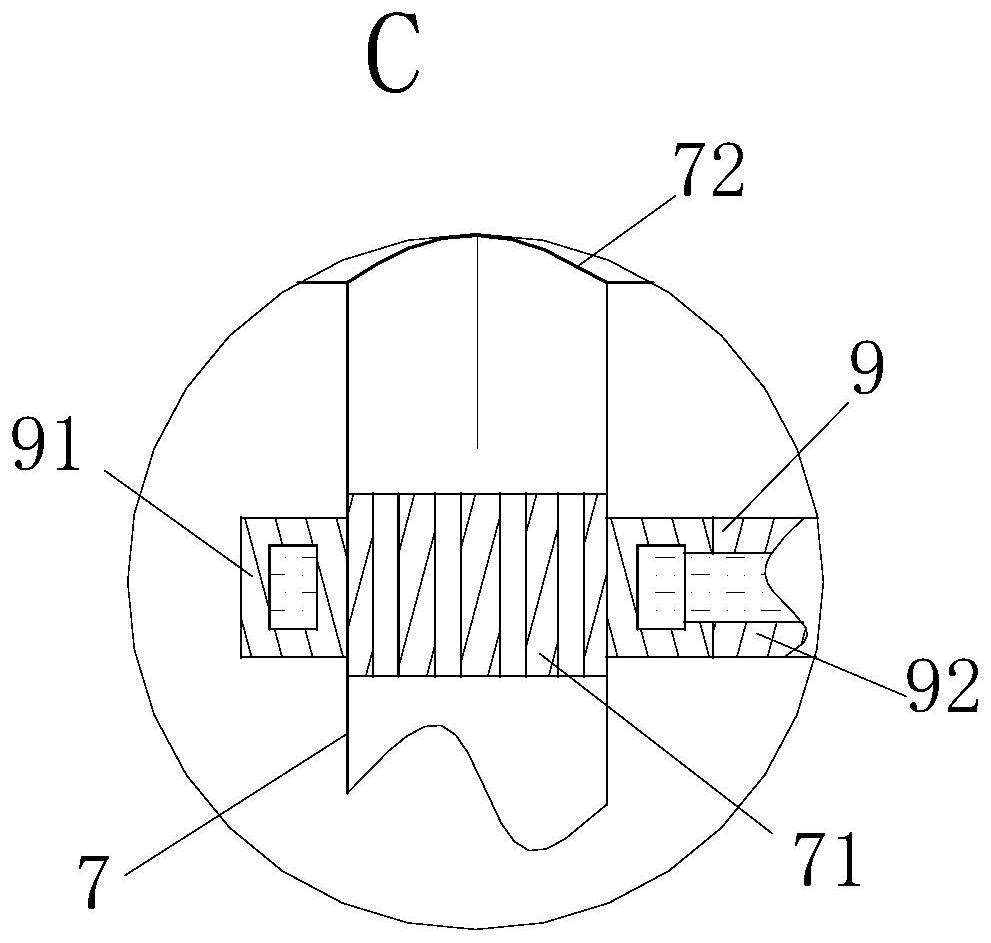 A photocatalytic and biological bed compound vocs purification equipment