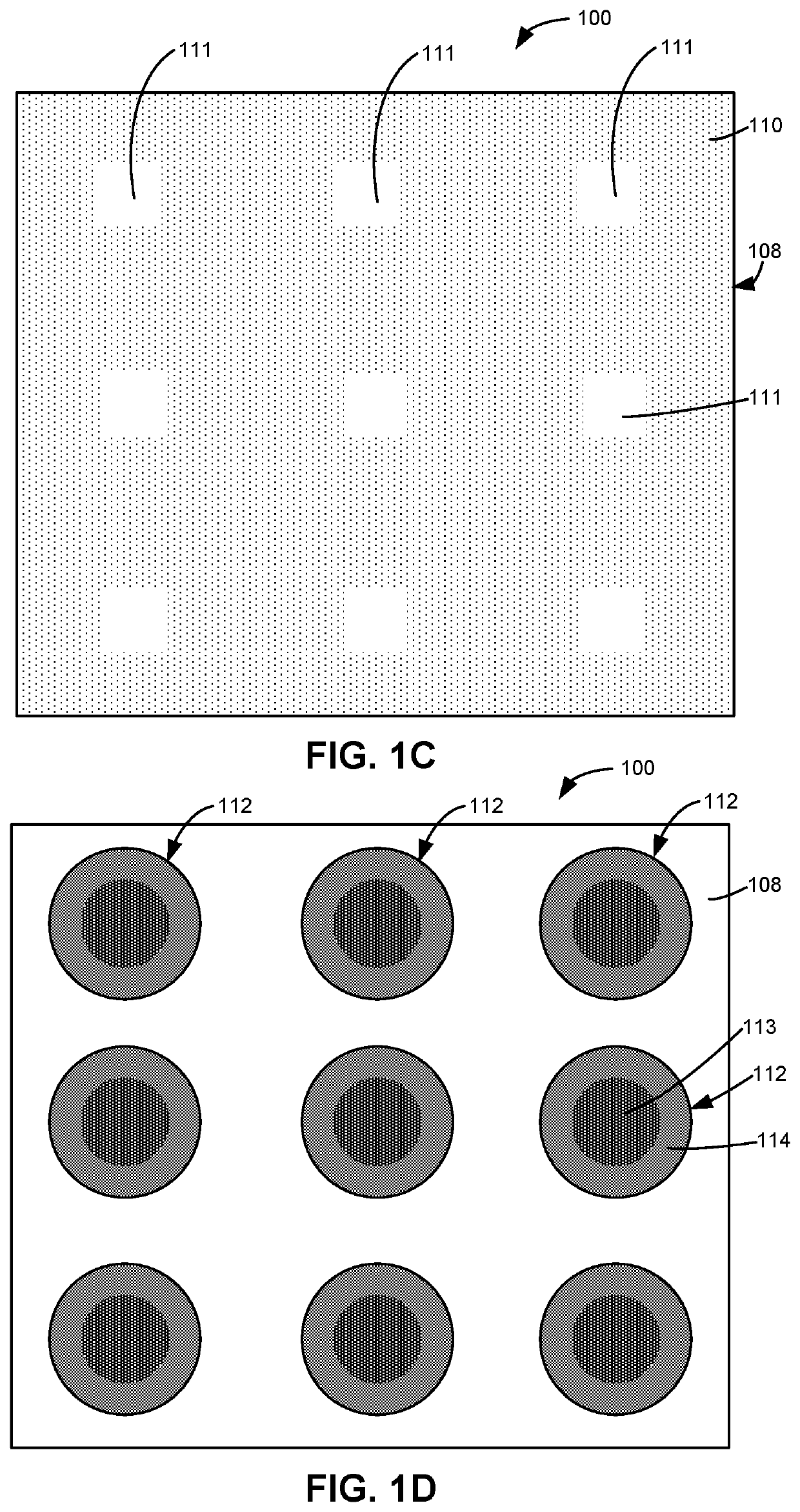 Backlight including patterned reflectors, diffuser plate, and method for fabricating the backlight