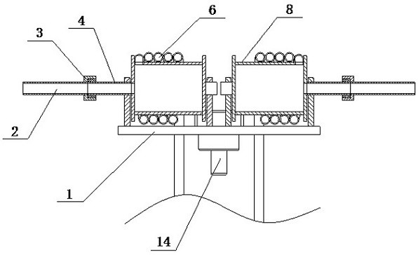 Underground water level monitoring method and monitoring device