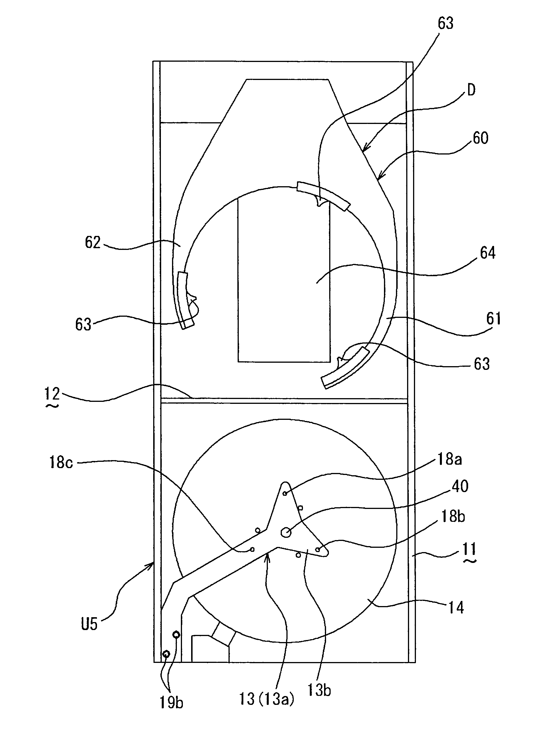 Substrate carrying and processing apparatus