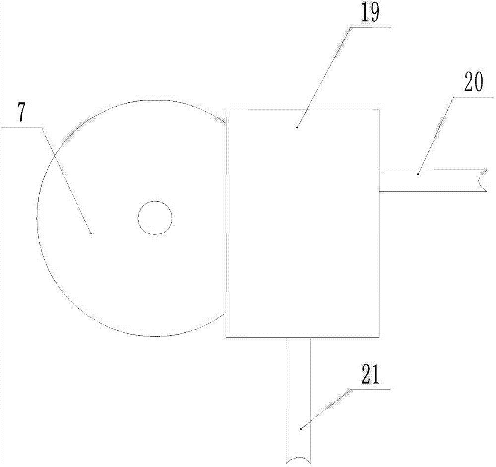 Waste cable recovery device