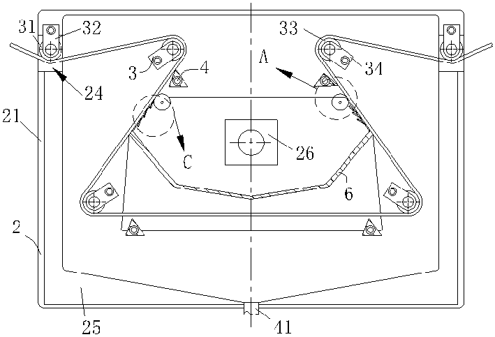 Electrode foil washing and cleaning device