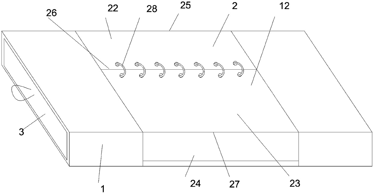 Multifunctional desk calendar for student and use method of desk calendar