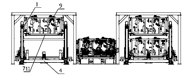 System and method for automatically changing multi-vehicle type car body positioning fixtures for flexible welding of robot