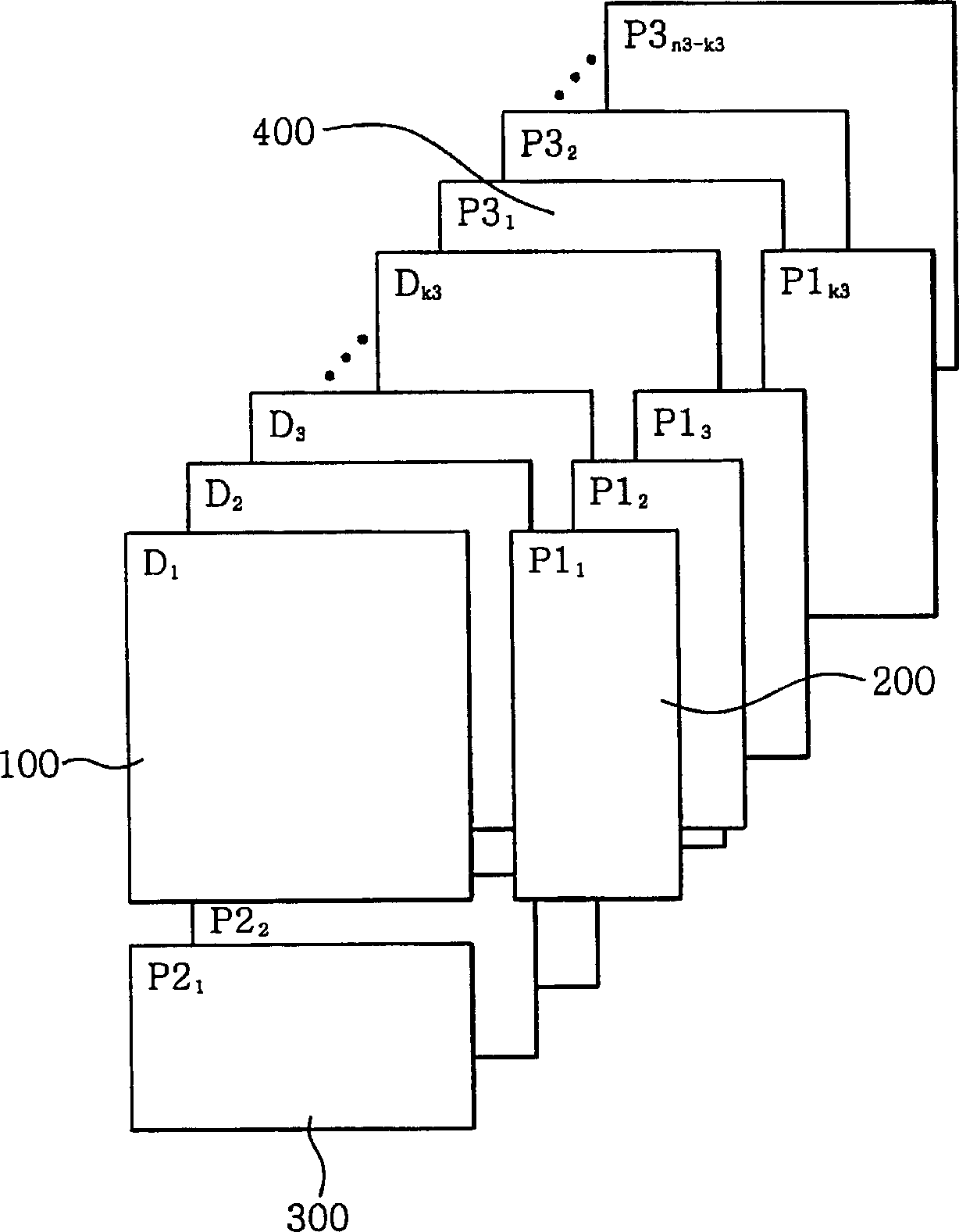 Three-dimensional error correction coding method