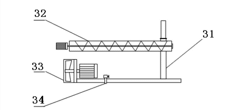 Combined pulverized coal storage and supplying device