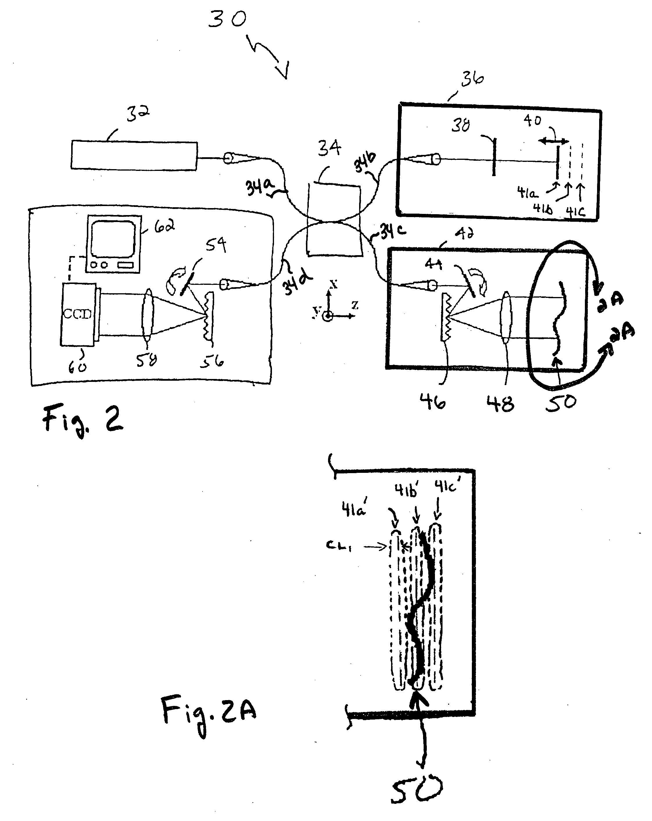 Method and apparatus for three-dimensional spectrally encoded imaging