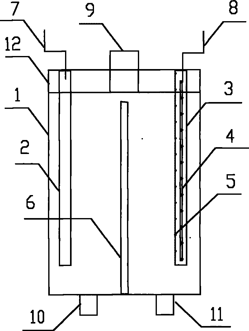 Method for processing drinking water and device using same