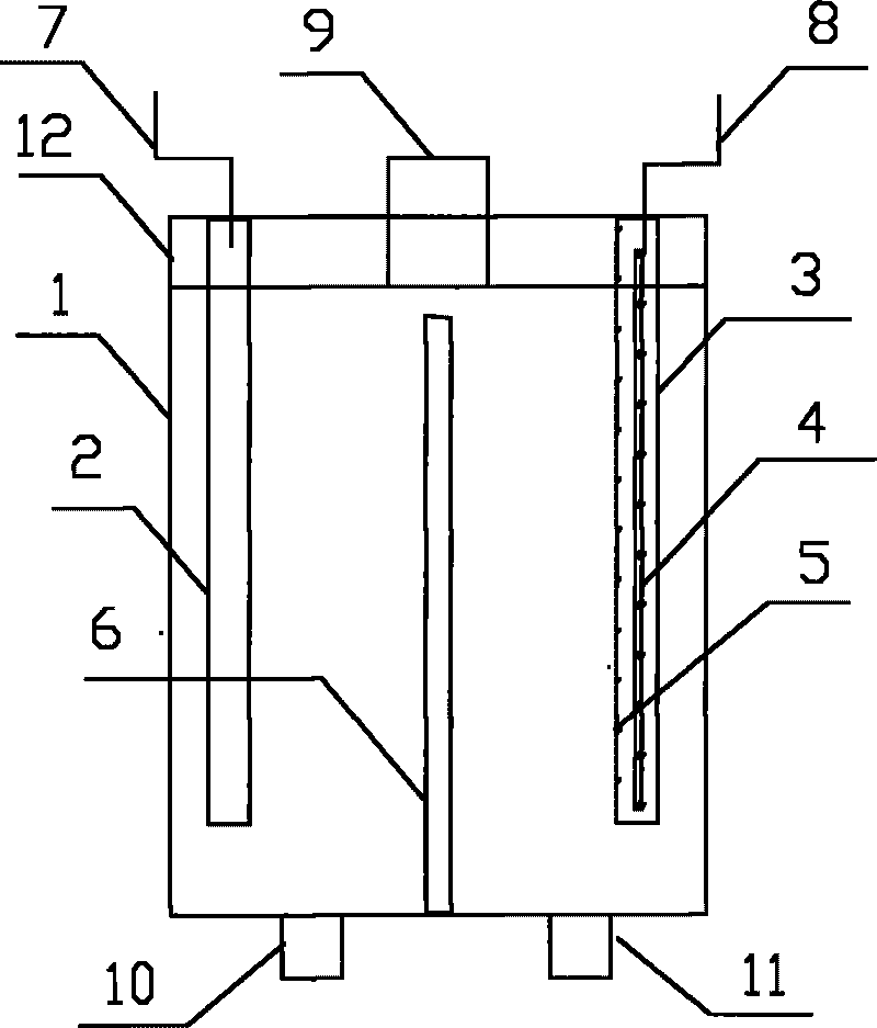 Method for processing drinking water and device using same