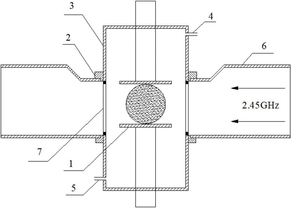 Method for preparing alpha-phase molybdenum carbide crystals through microwave plasma enhanced chemical vapor deposition