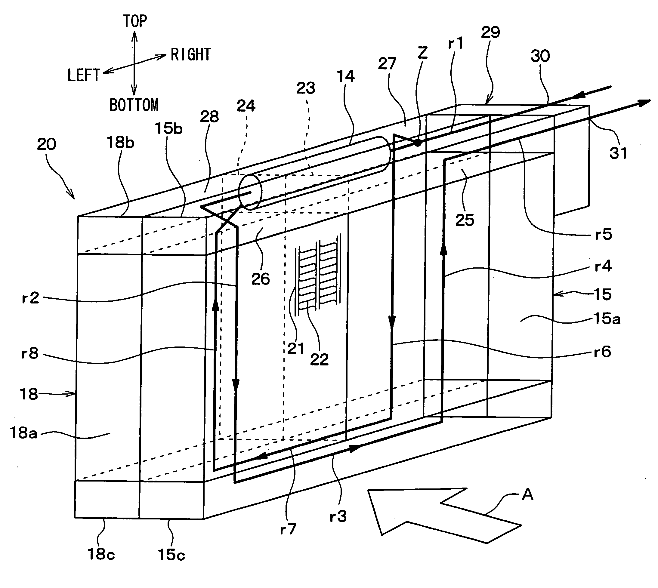 Evaporator unit