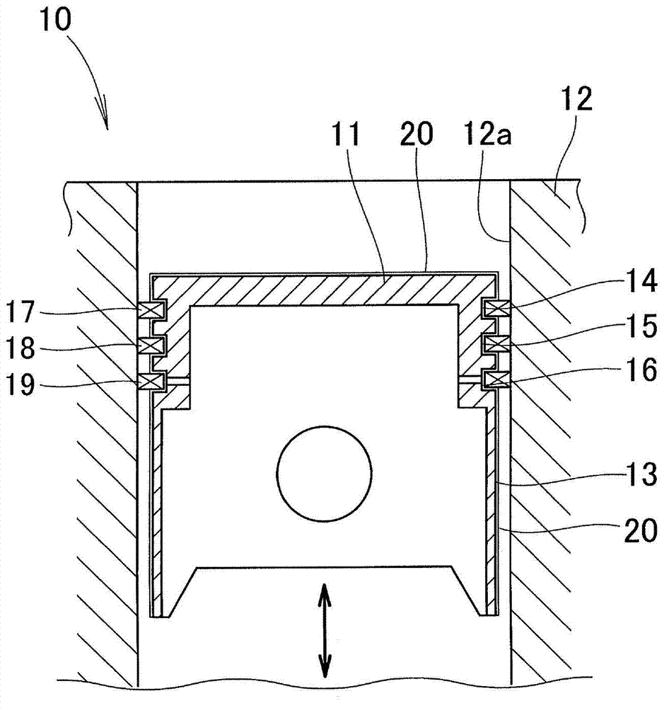 An internal combustion engine