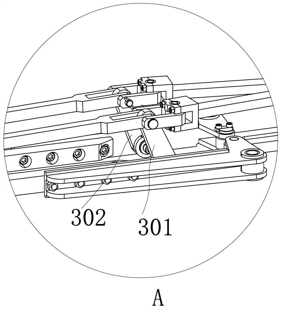 A high-temperature furnace reclaiming clamp