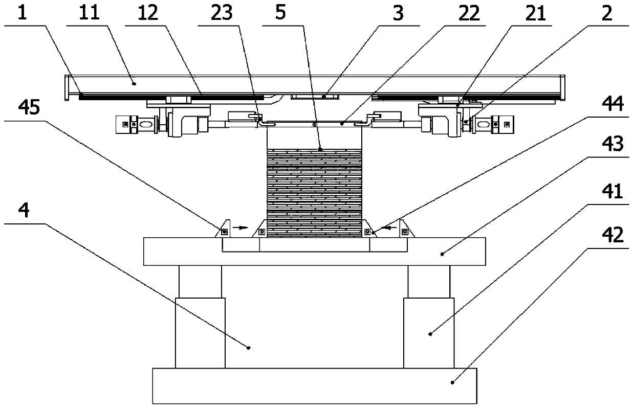 Bag rolling device and method for bagged product packaging line