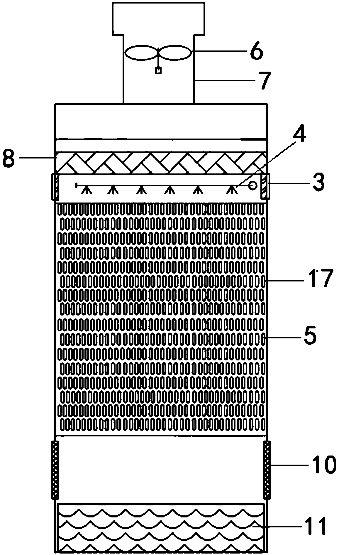 Modular sheet-tube type indirect evaporative cooling air conditioning unit