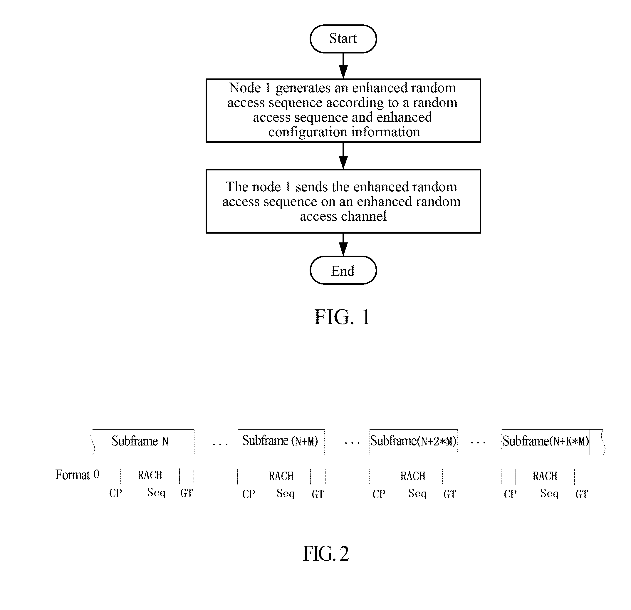 Method for transmitting enhanced random access sequence and machine type communication terminal