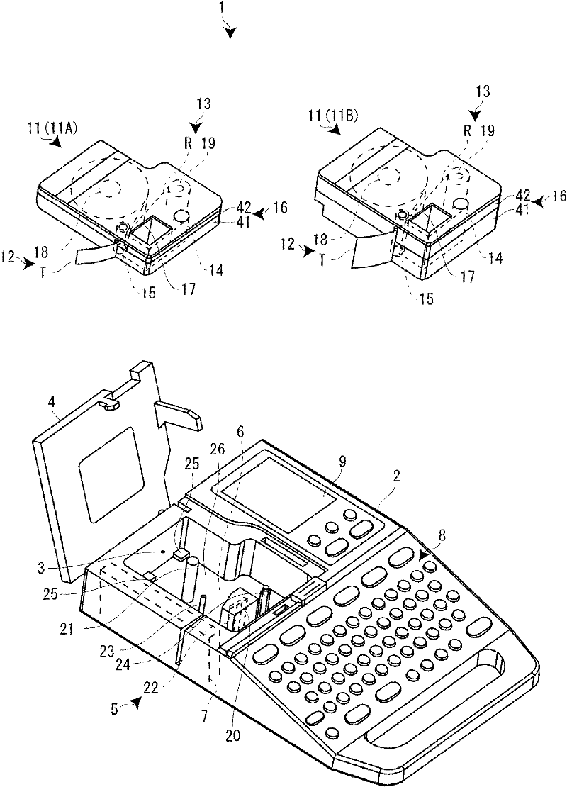 Tape cartridge and tape printer