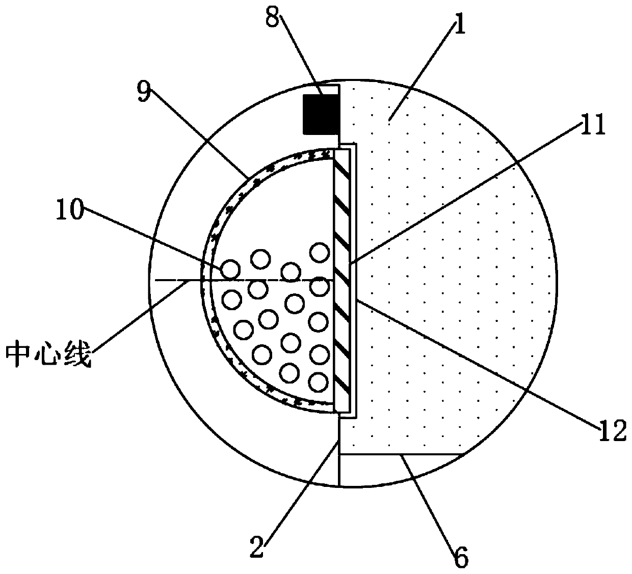 Hydraulic oil cylinder based on decompression and force reduction