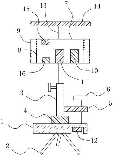 Novel illuminating lamp for rush repair of power equipment