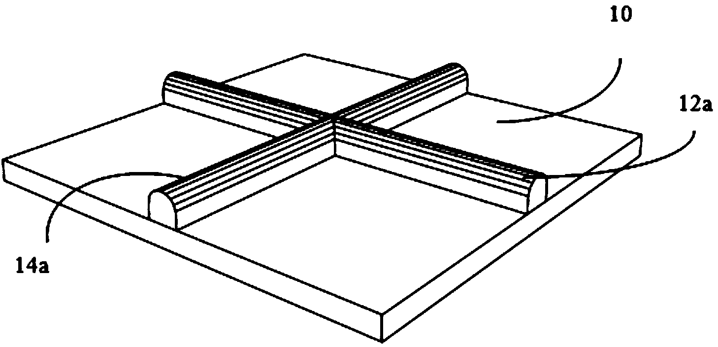 Flexible diaphragm type ceramic material and preparation method thereof