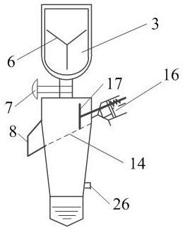 A device for cooking coal with waste oil and its application method