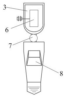 A device for cooking coal with waste oil and its application method