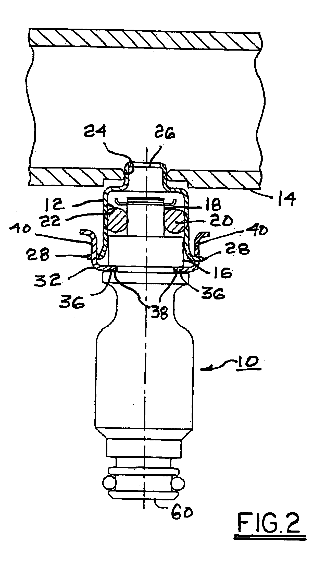 Anti-rotation fuel injector clip