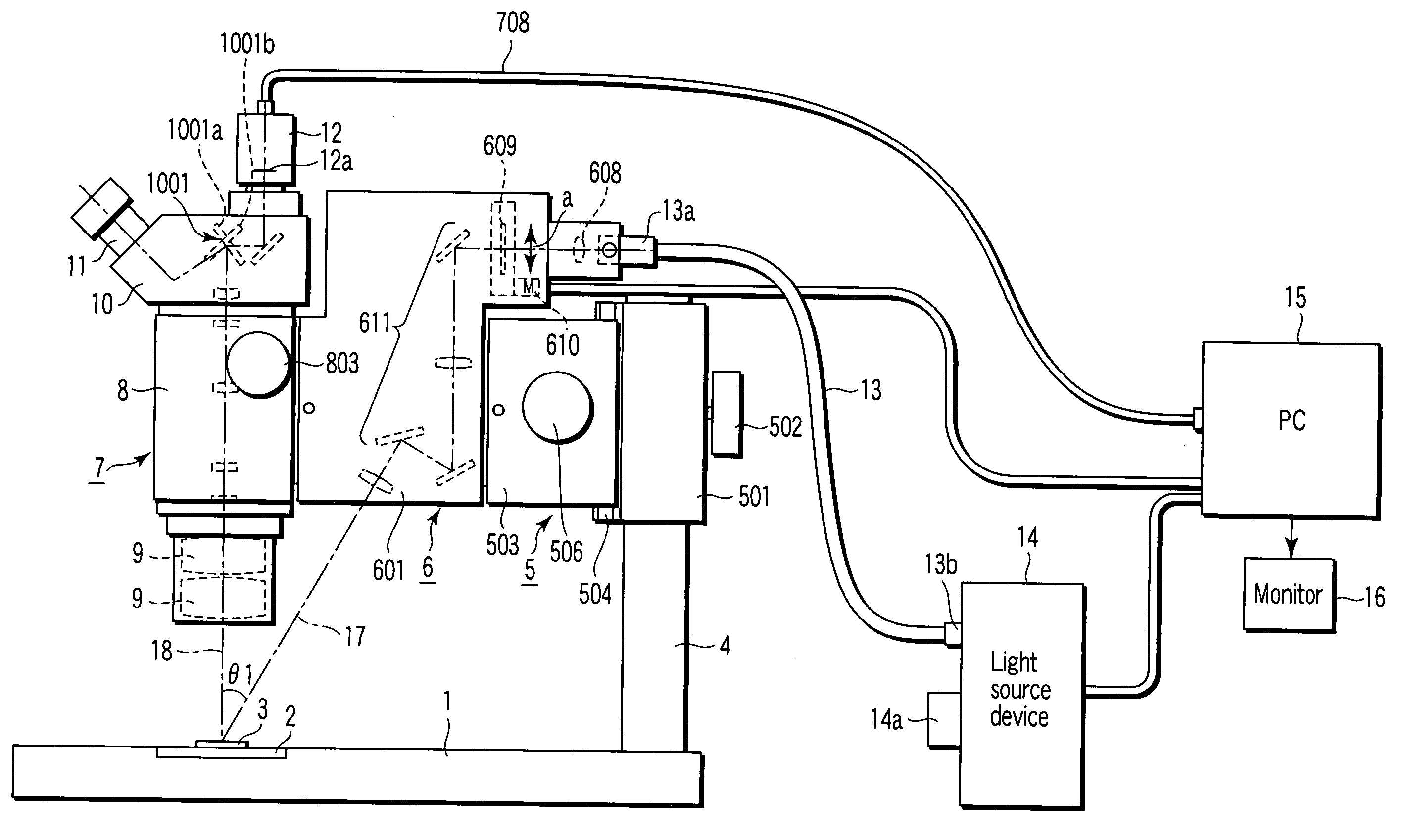 Apparatus and method for three-dimensional measurement and program for allowing computer to execute method for three-dimensional measurement